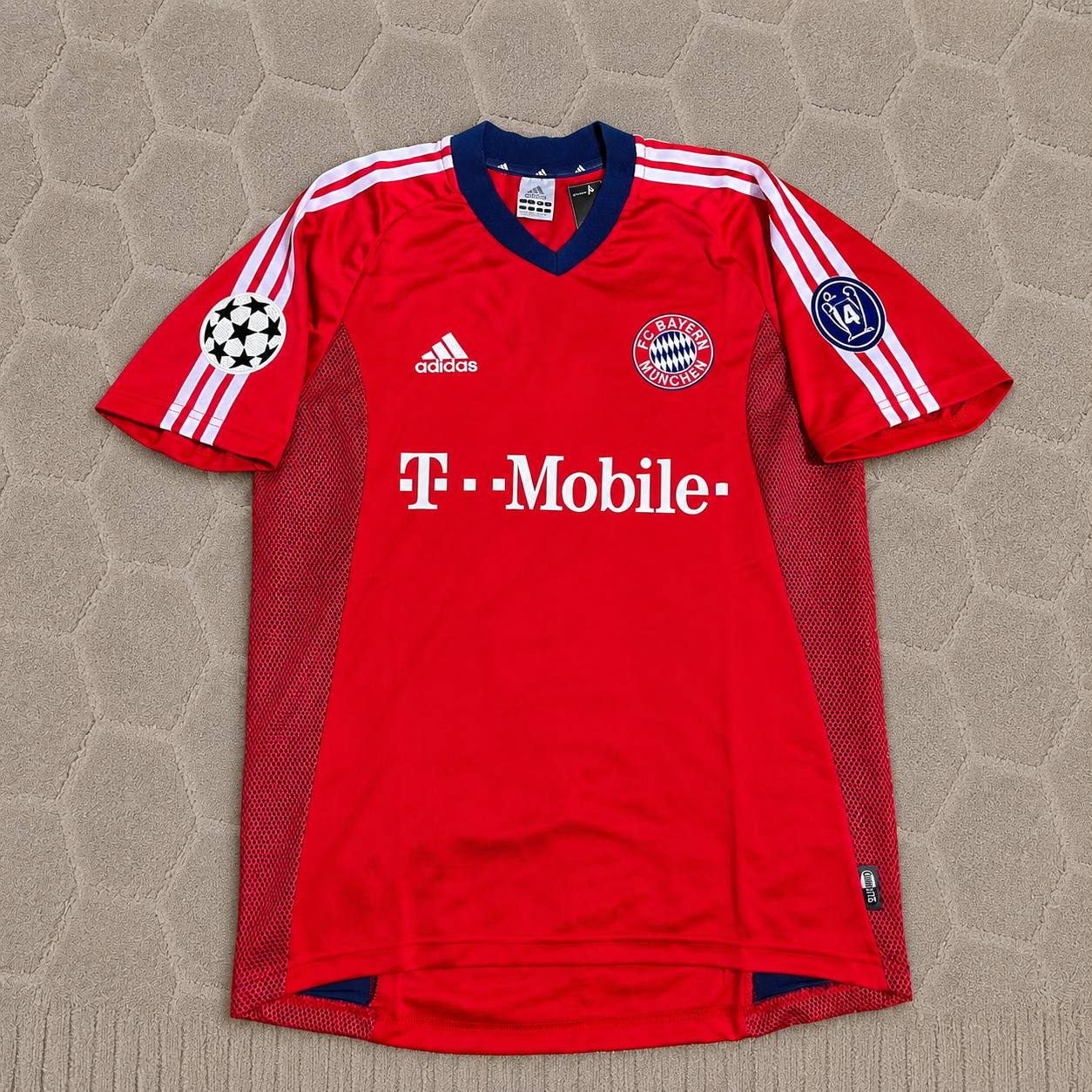 Ze Roberto Bayern München 2002/2003 Season Home Red Retro Jersey