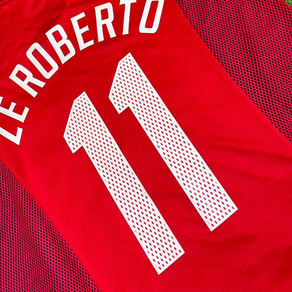 Ze Roberto Bayern München 2002/2003 Season Home Red Retro Jersey