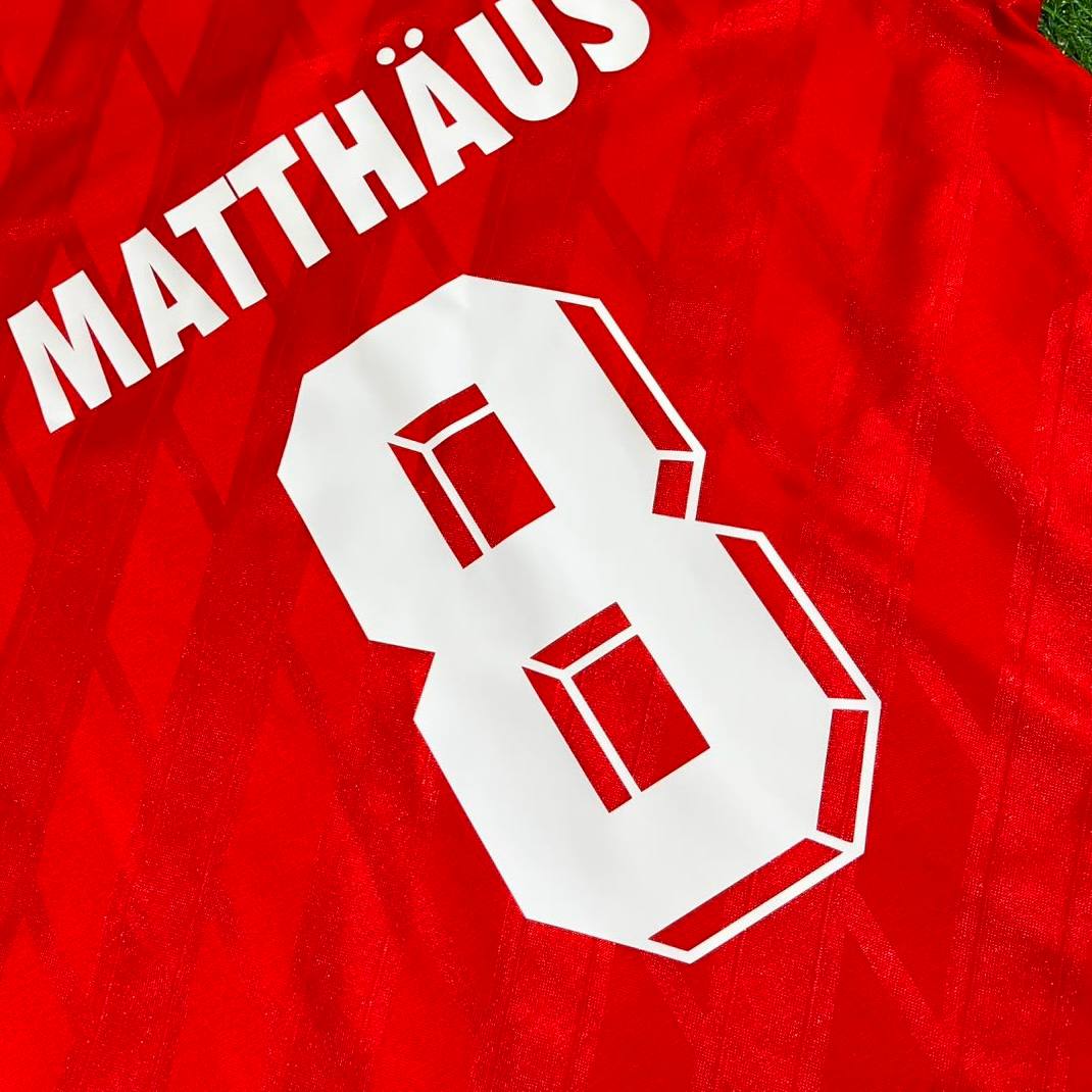 Lothar Matthäus #8 FC Bayern München 1984-1989 Auswärts Retro Fußballtrikot