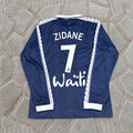 Zinedine Zidane Bordeaux Retro Long Sleeve Football Jersey