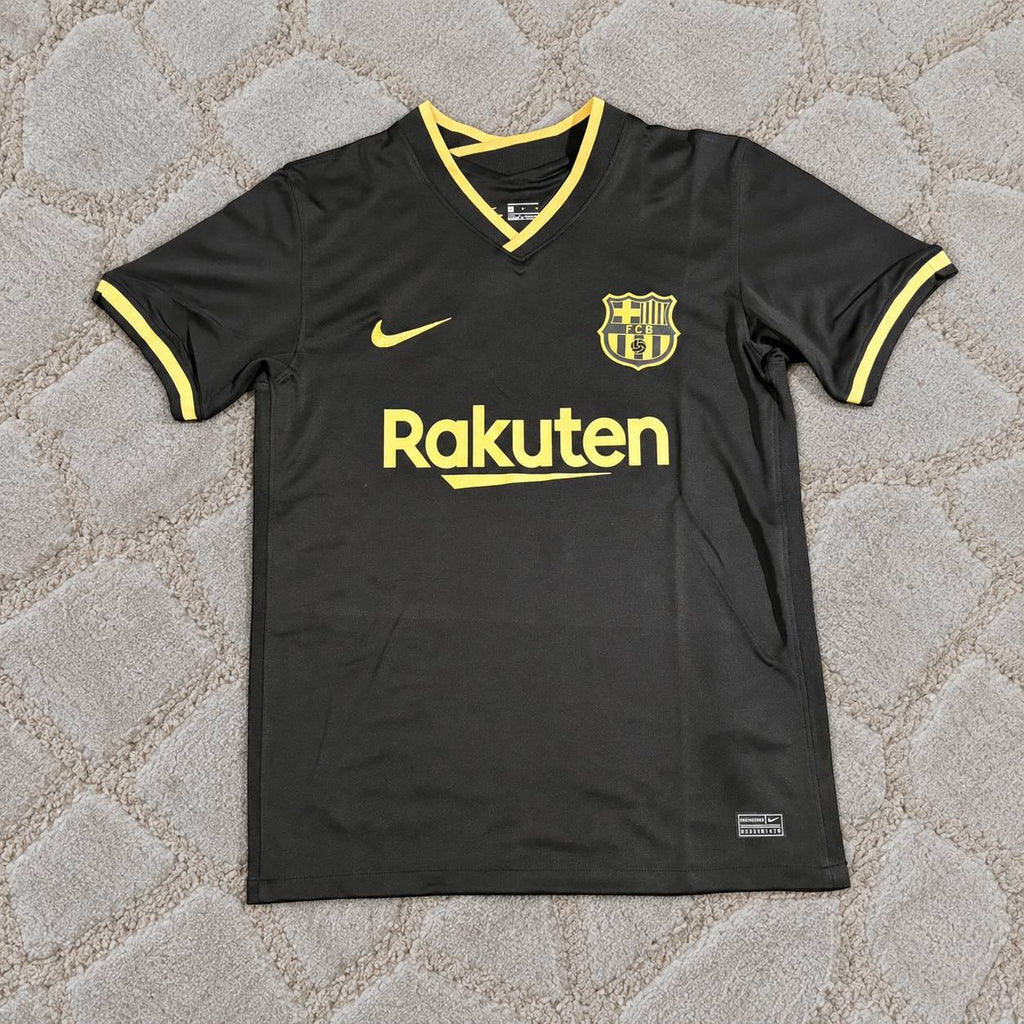 Lionel Messi Barcelona 2020-2021 Black Retro Football Jersey Trikot