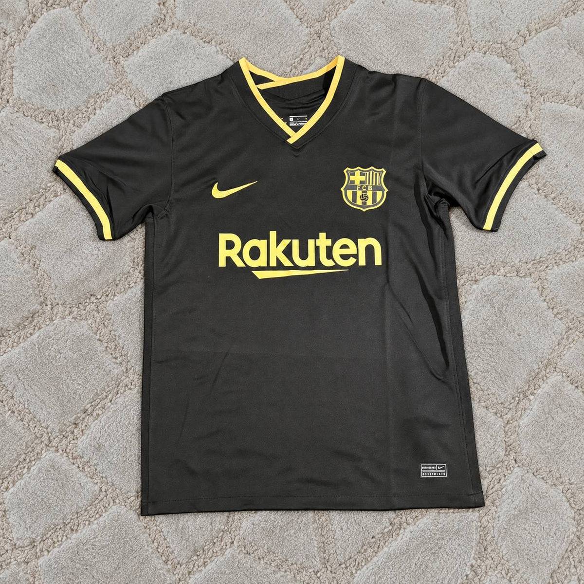 Lionel Messi Barcelona 2020-2021 Black Retro Football Jersey Trikot