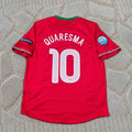 Ricardo Quaresma Portugal Euro 2012 Red Retro Football Jersey Trikot