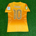 Lionel Messi Argentina 2026 Golden Special Edition Football Jersey