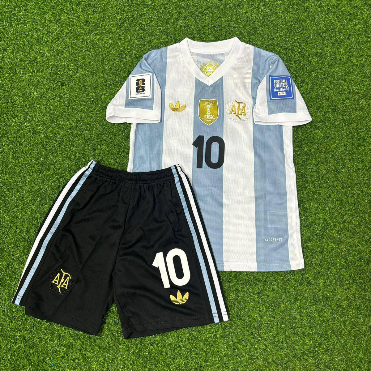 Lionel Messi Argentina Special 2026  Kids Football Jersey Trikot