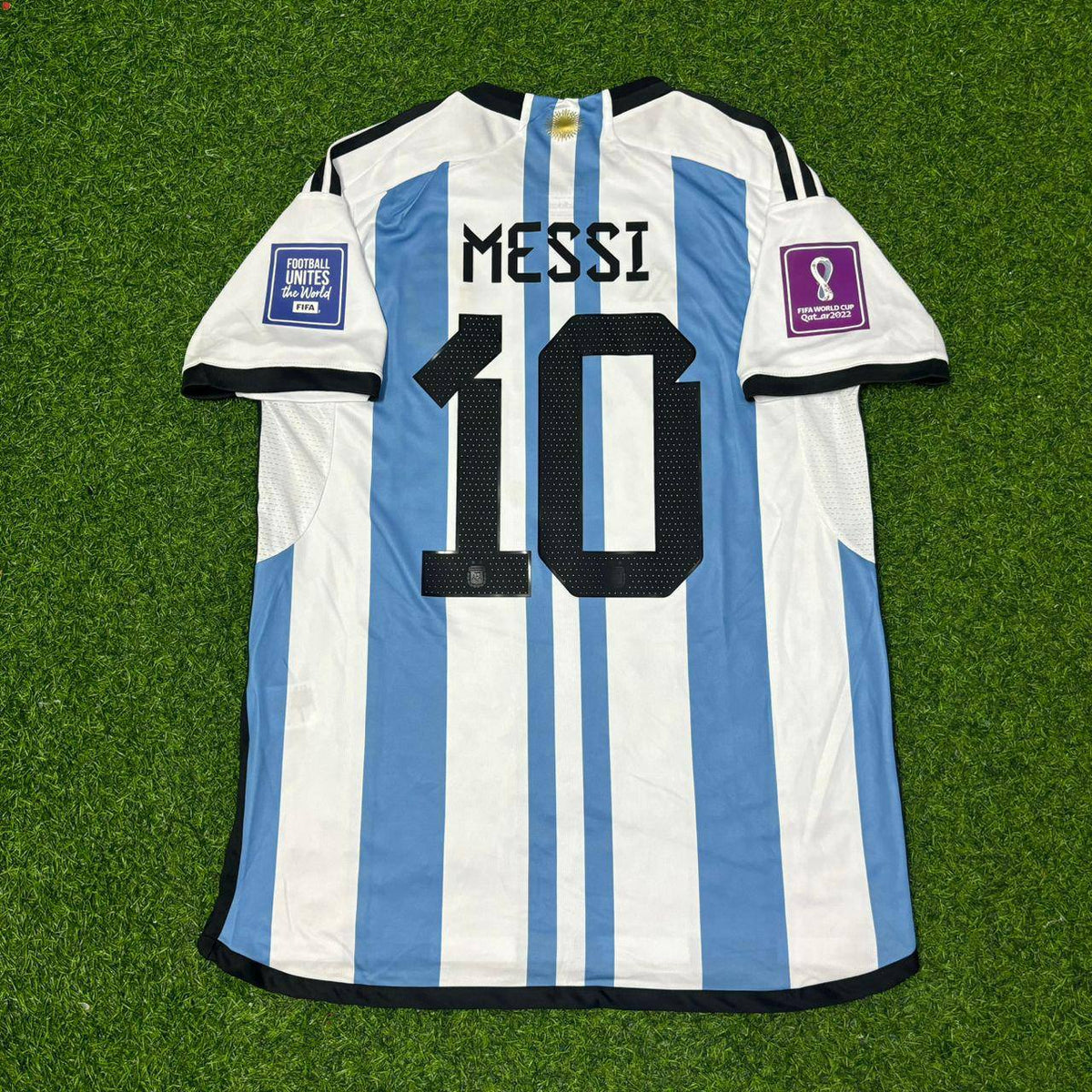 Lionel Messi Argentina 2022  Final Home Football Jersey Trikot