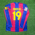 Lionel Messi Barcelona 2007-2008 Retro Football Jersey Trikot