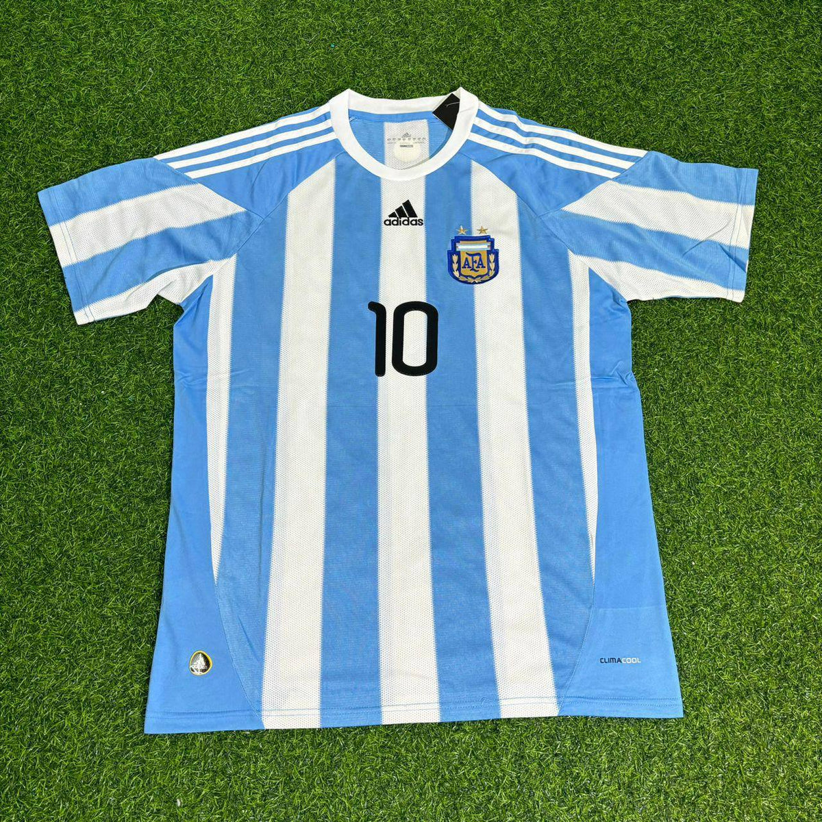 Lionel Messi 2010 Argentina Retro Football Jersey Trikot
