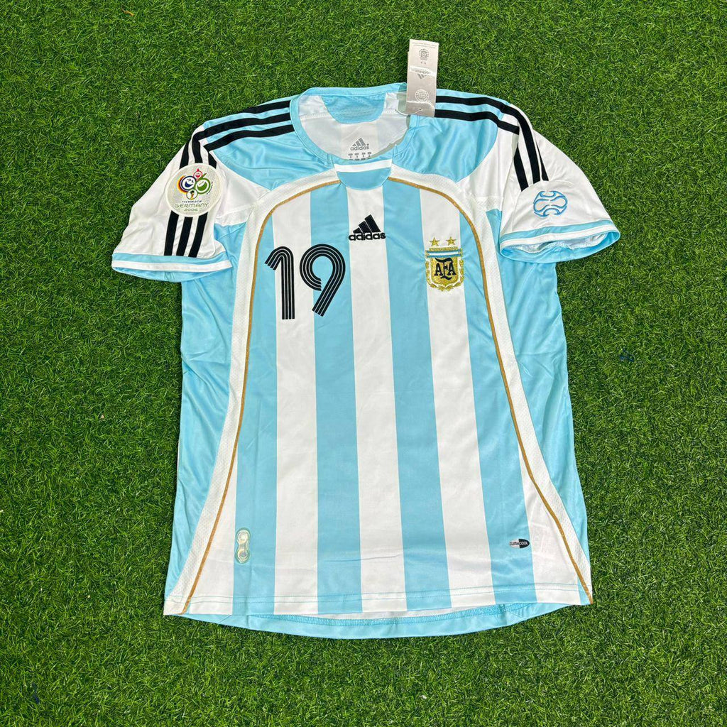 Lionel Messi Argentina 2006 Retro Soccer Football Jersey  Trikot