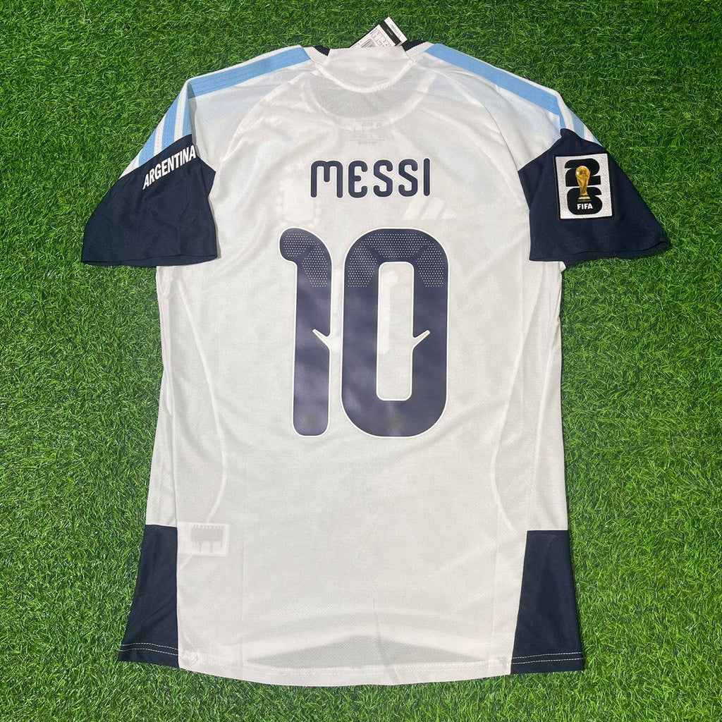 Lionel Messi Argentina 2026 White Player Version New Season Football Jersey