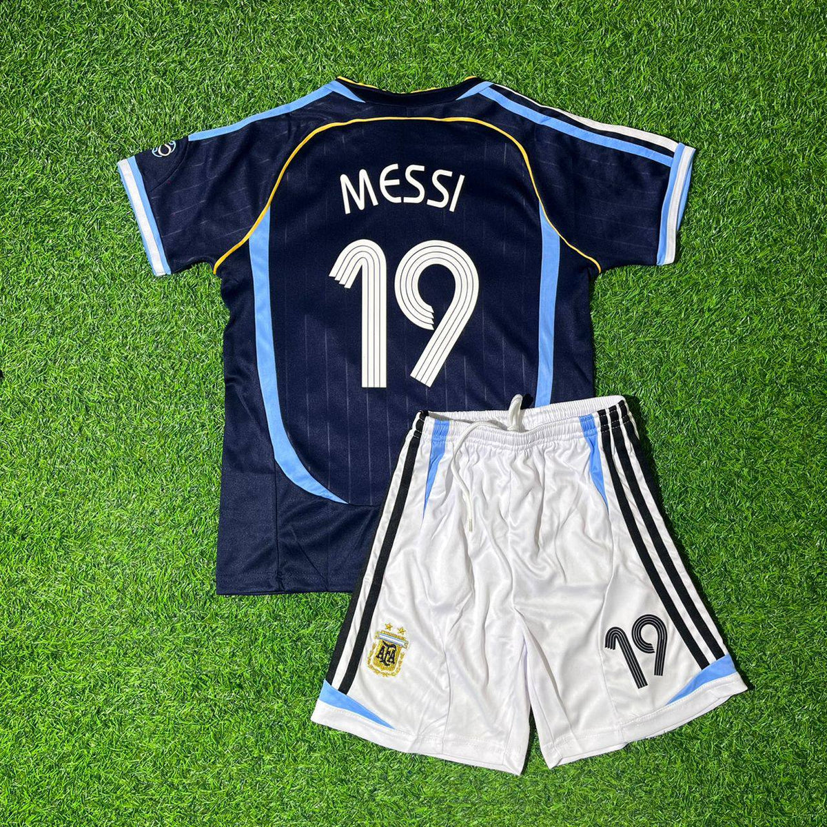 Lionel Messi Argentina 2006 World Cup Retro Football Jersey