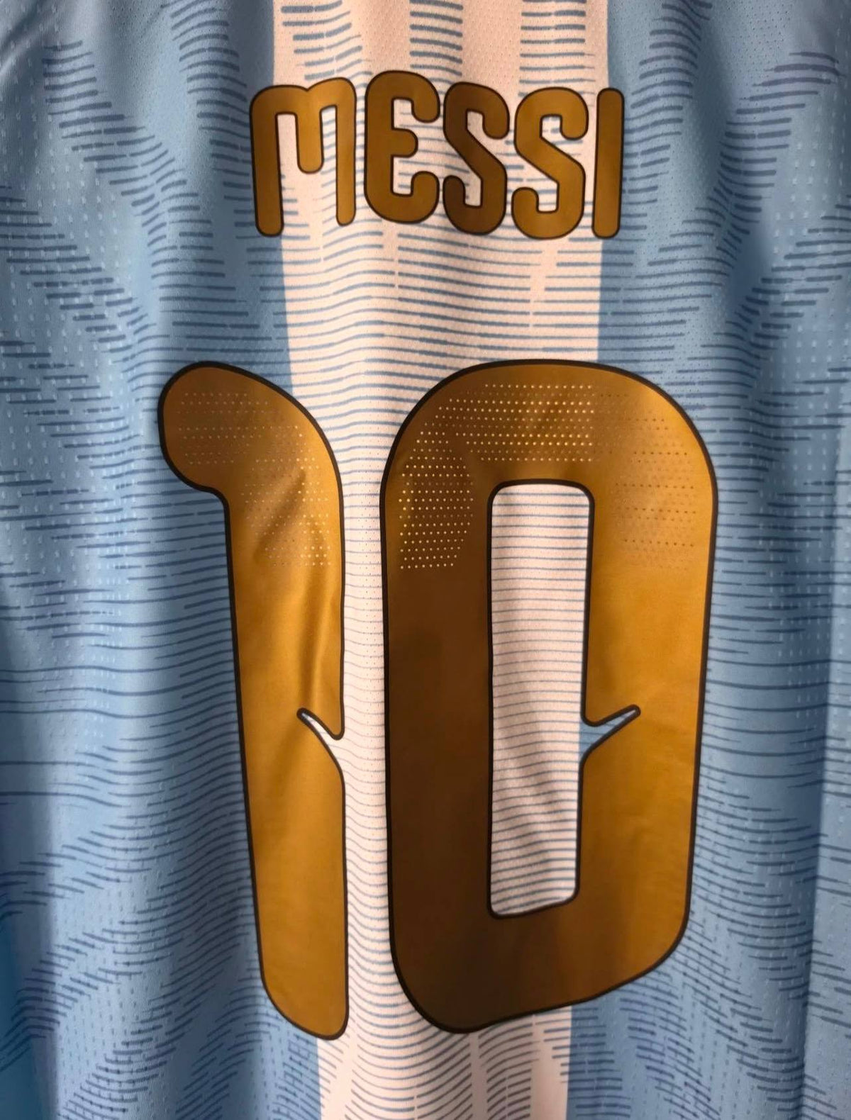lionel messi argentina final match special edition football jersey trikot