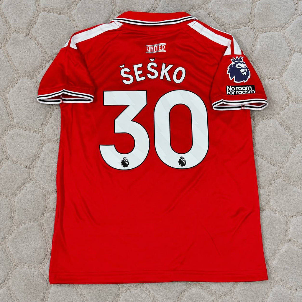 Benjamin Šeško Manchester United  New Season 2027 Jersey Trikot Maillot Soccer Shirt