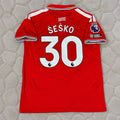 Benjamin Šeško Manchester United  New Season 2027 Jersey Trikot Maillot Soccer Shirt