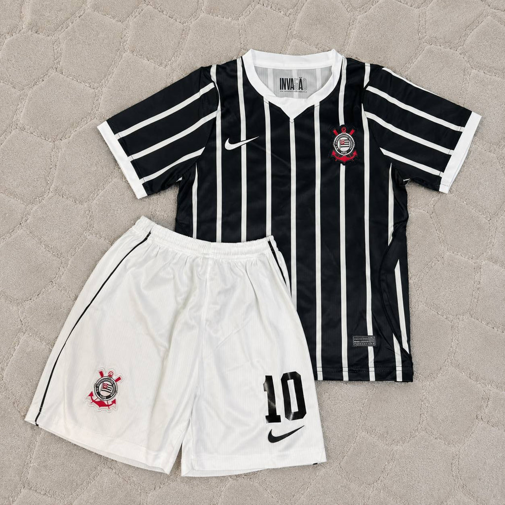 Memphis Depay Corinthians 2026-2027 New Season Kids Football Jersey