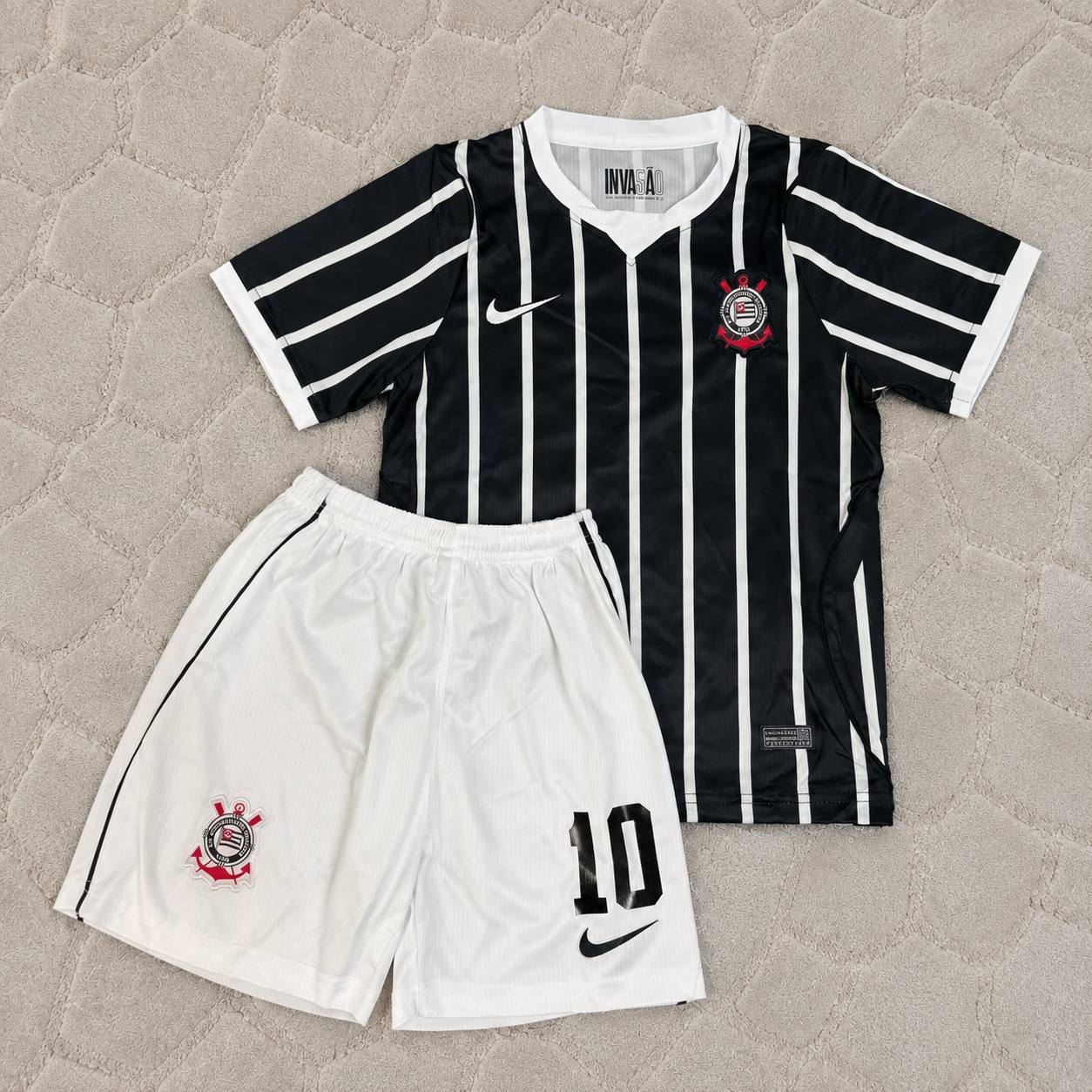 Memphis Depay Corinthians 2026-2027 New Season Kids Football Jersey