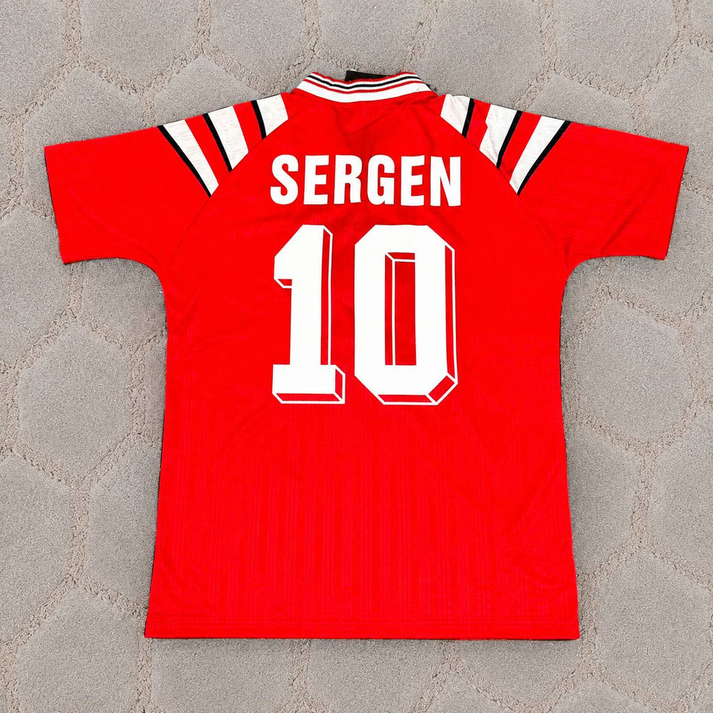 Sergen Yalçin Türkiye Turkey Red Nostalgic Retro Football Jersey