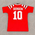 Sergen Yalçin Türkiye Turkey Red Nostalgic Retro Football Jersey