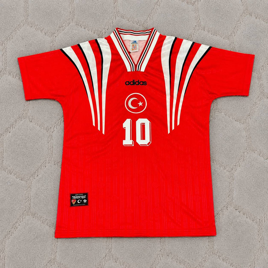 Sergen Yalçin Türkiye Turkey Red Nostalgic Retro Football Jersey