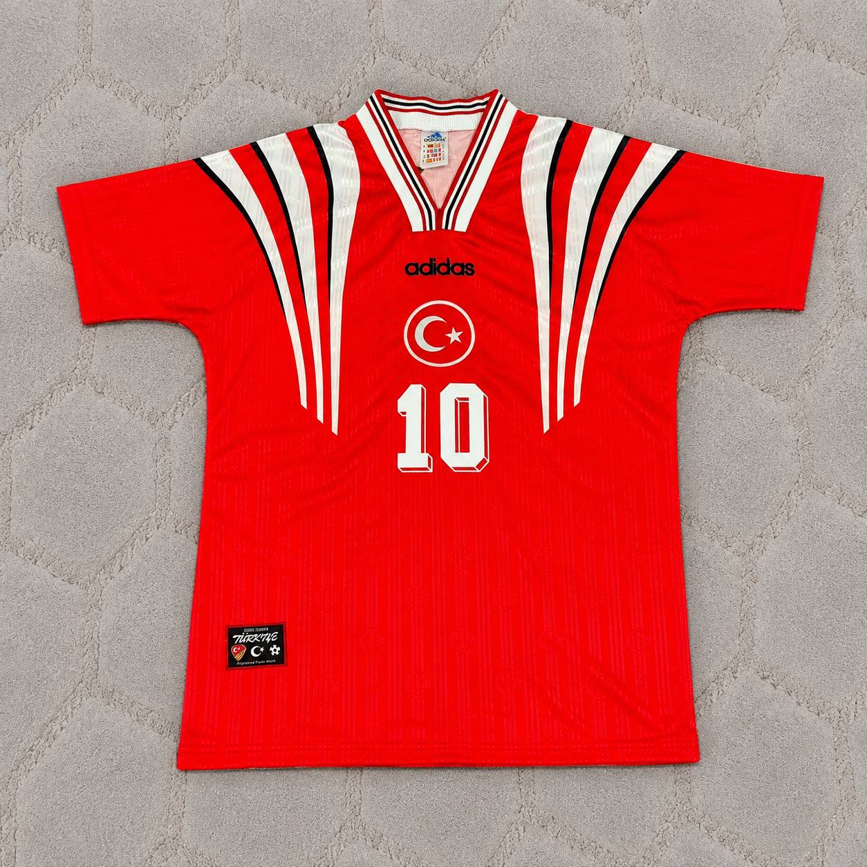 Sergen Yalçin Türkiye Turkey Red Nostalgic Retro Football Jersey