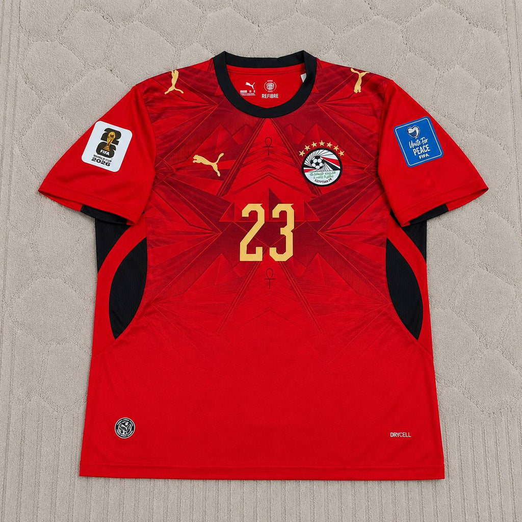 Mostafa Ahmed Shobeir Egypt 2026 World Cup Home Football Jersey