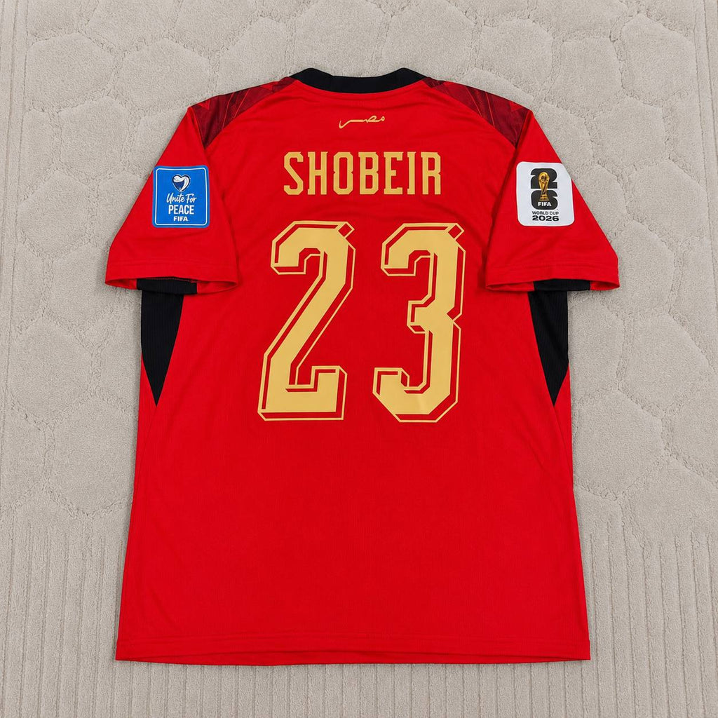 Mostafa Ahmed Shobeir Egypt 2026 World Cup Home Football Jersey