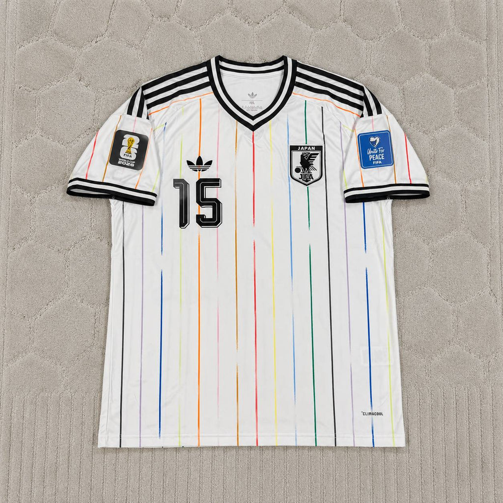 Daichi Kamada Japan World Cup 2026 Away White Football Jersey Trikot Maillot