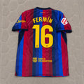 Fermín López Barcelona New Season Jersey Trikot Maillot Soccer Shirt