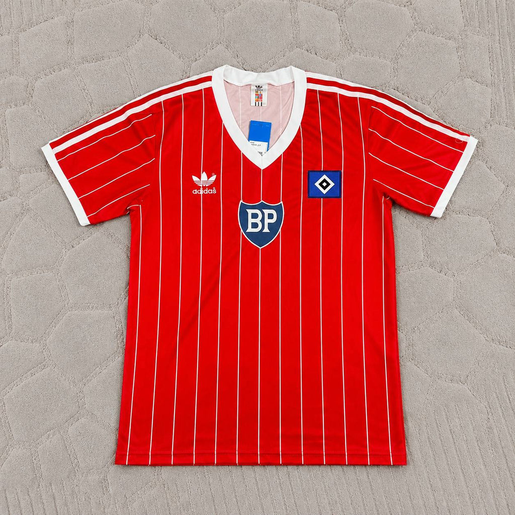 Franz Beckenbauer Hamburger SV Red Retro Fußballtrikot