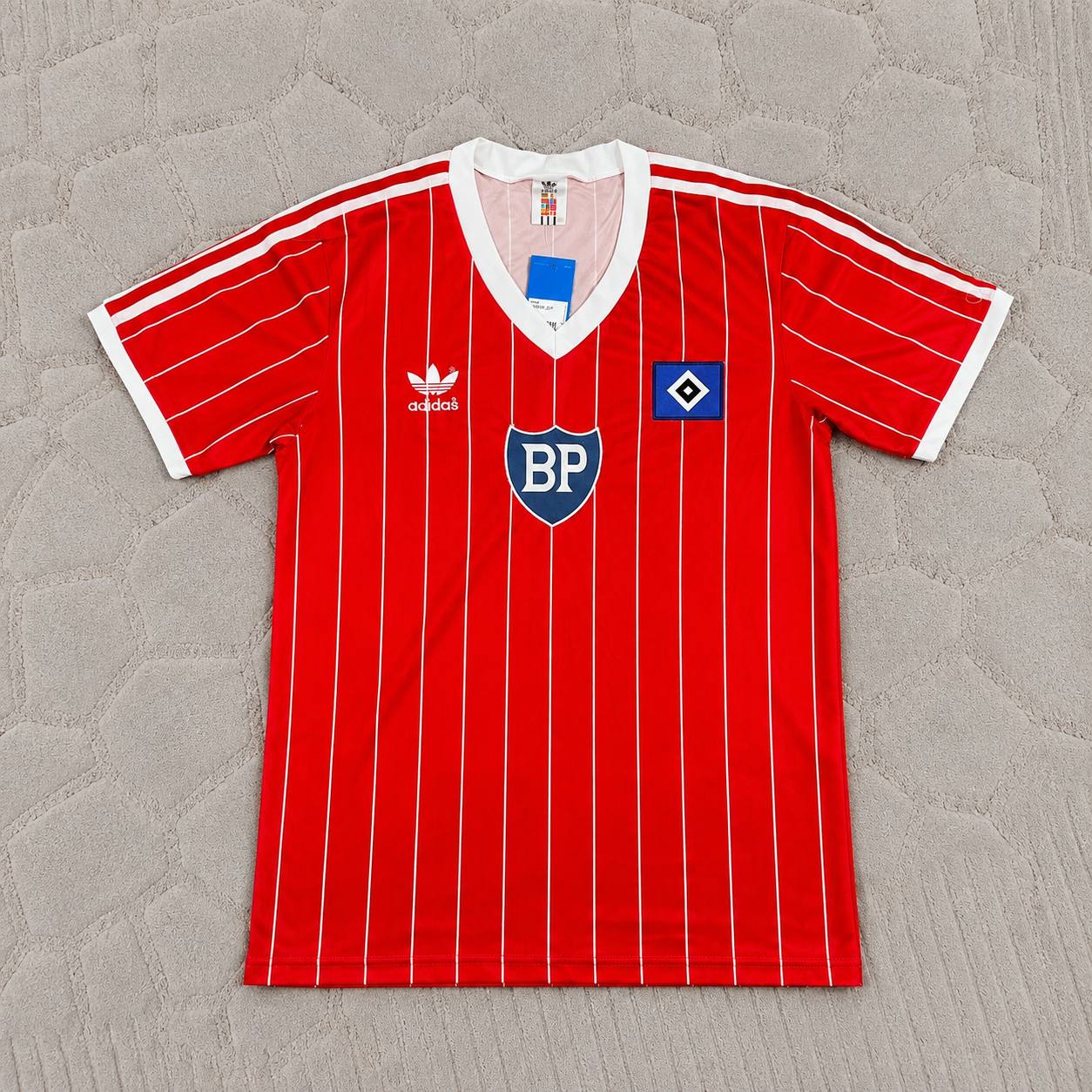 Franz Beckenbauer Hamburger SV Red Retro Fußballtrikot