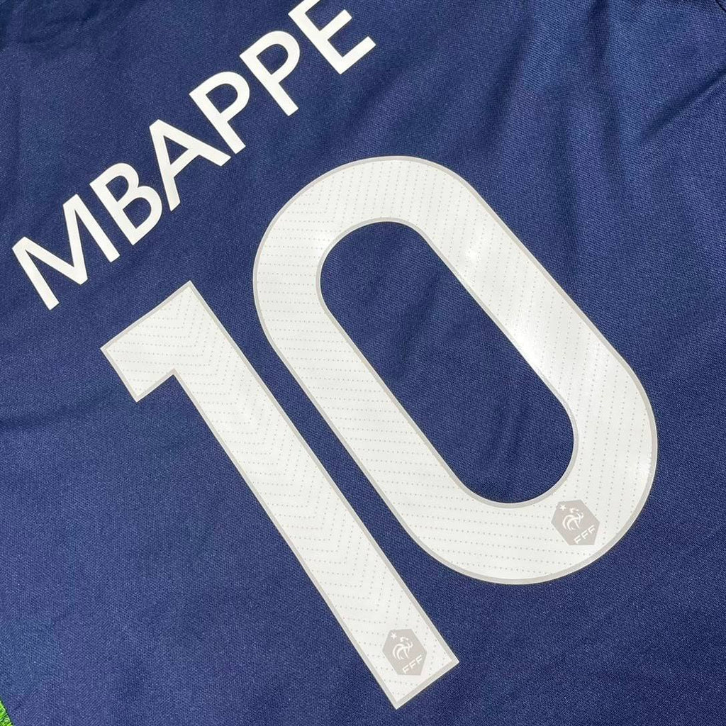 Kylian Mbappe #10 France Retro Football Jersey Trikot Maillot