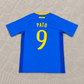 Alexandre Pato Brazil 2010 World Cup Retro Blue Jersey Trikot