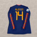 Xabi Alonso - Spain 2010 World Cup Final Retro Jersey Trikot