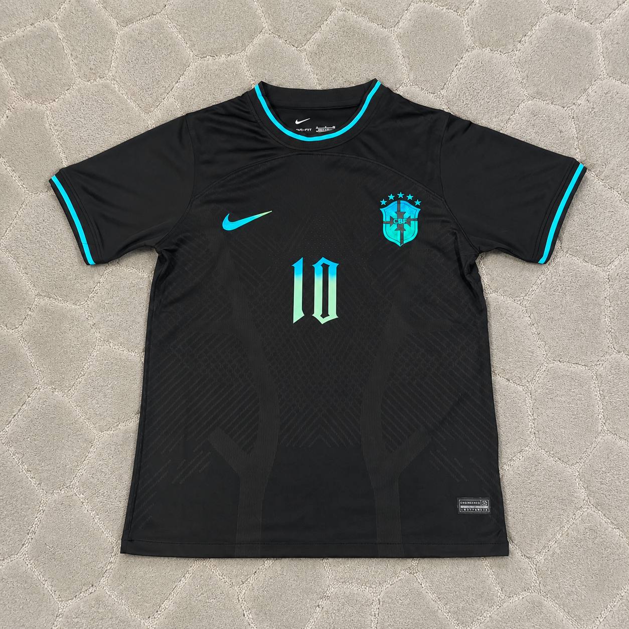 Kaka Leite Brazil Retro Football Jersey Trikot Maglia Soccer Shirt