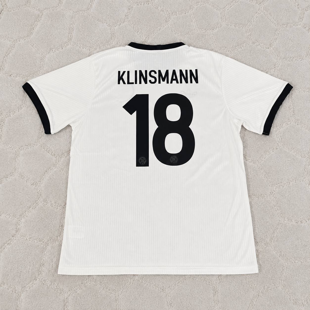 Jürgen Klinsmann Germany 125 Year Special White Football Jersey