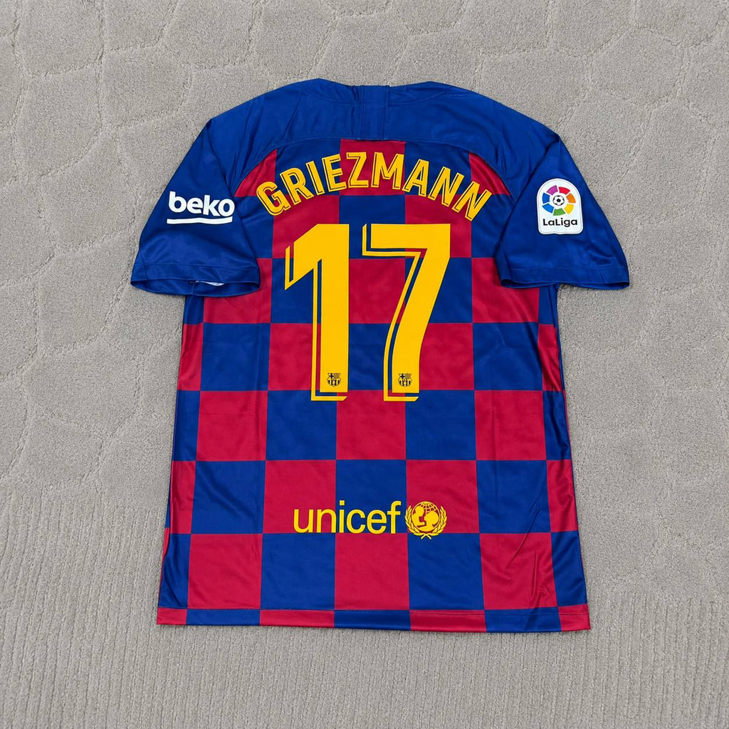 Antoine Griezmann – Barcelona 2019/20 Home Retro Jersey Trikot Maillot Soccer Shirt