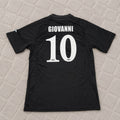 Giovanni Silva de Oliveira Olympiacos 2004-05 – Black Home Retro Kit Jersey Trikot Maillot Soccer Shirt
