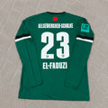 Soufiane El-Faouzi 23- Schalke 04 Long Sleeve Gelsenkirchen Special Edition Football Jersey