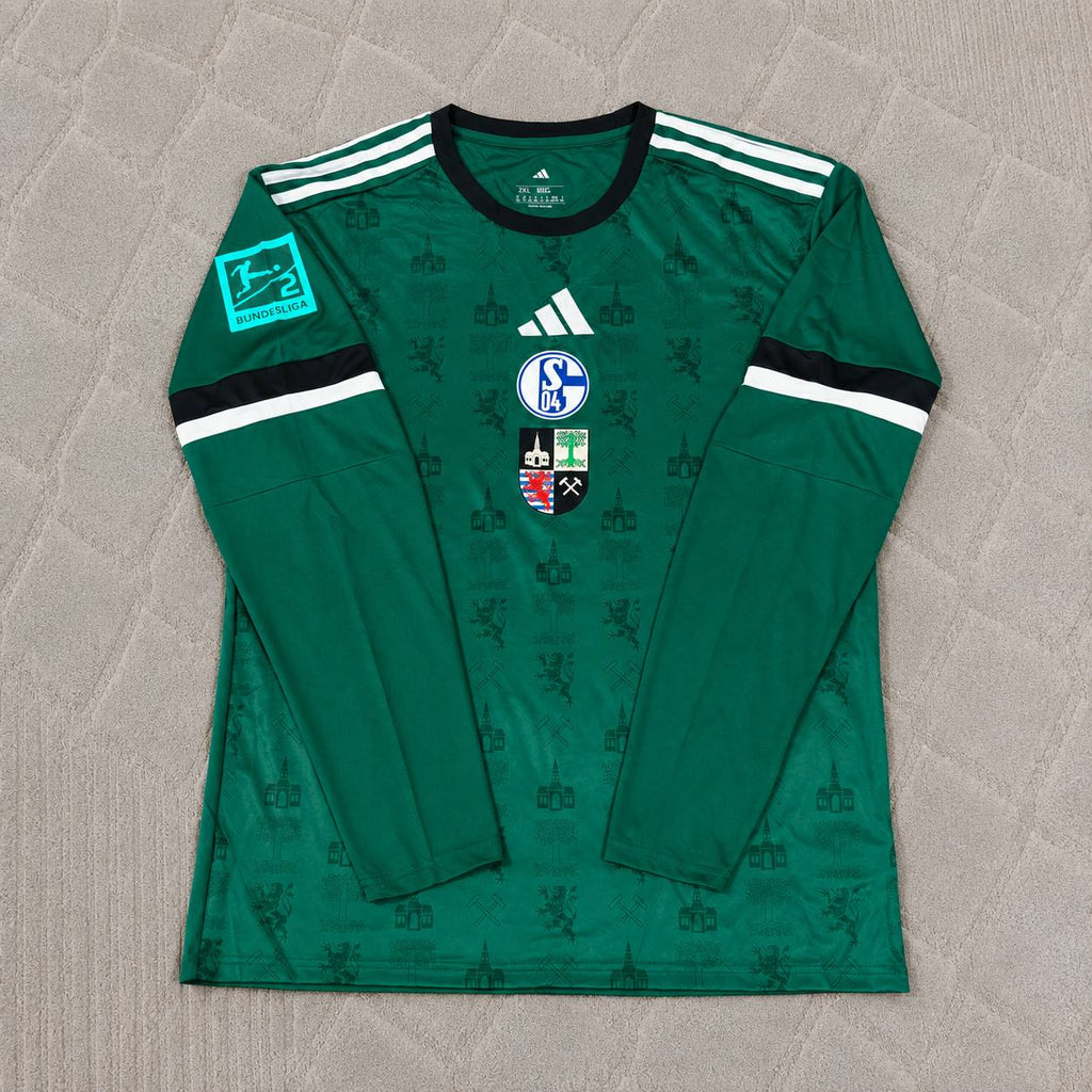 Soufiane El-Faouzi 23- Schalke 04 Long Sleeve Gelsenkirchen Special Edition Football Jersey