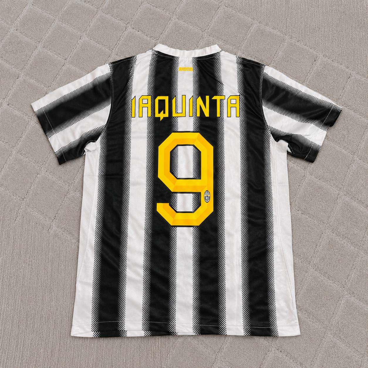 Vincenzo Iaquinta Juventus Home 2011 2012 Season Retro Jersey Trikot