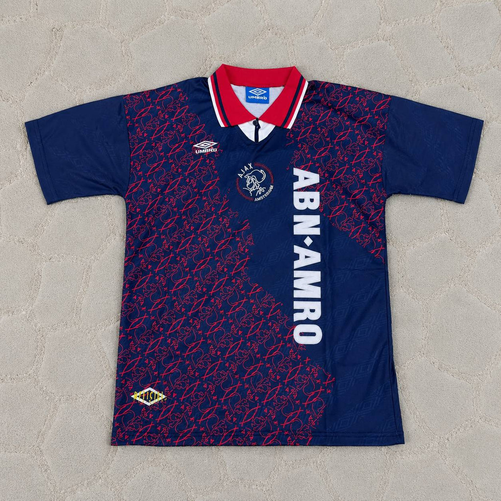 Edgar Davids #8 Ajax 1994 1995 Away Retro Football Jersey