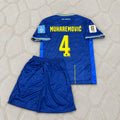 Tarik Muharemovic Bosnia and Herzegovina 2026 World Cup Kids Blue Football Jersey