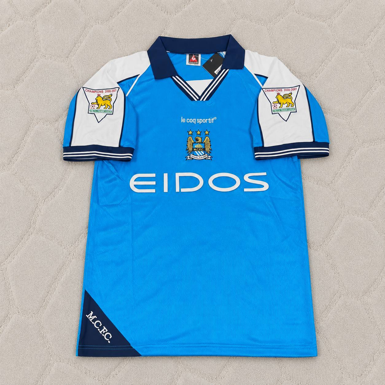 Haaland Manchester City Blue  Retro Jersey