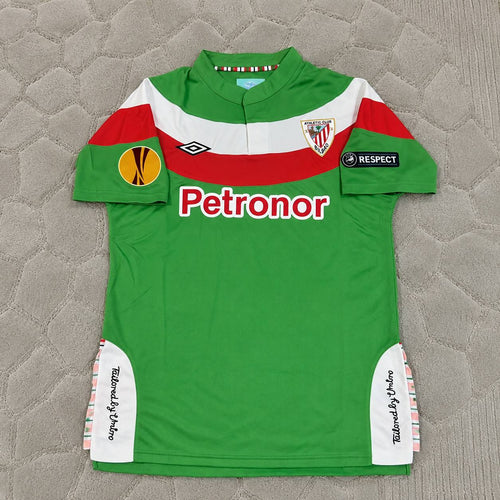 Andoni Iraola Athletic Bilbao 2012 UEFA Final Retro Football Jersey Kit