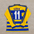 Juan Sebastian Veron Parma 1999/2000 Retro Long Sleeve Football Jersey Kit