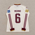 Mikel Merino #6 Spain 2026 World Cup Away Long Sleeve Jersey Trikot Maillot