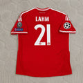 Philipp Lahm 21- Bayern Munich 2013 Champions League Wembley Final Jersey Trikot