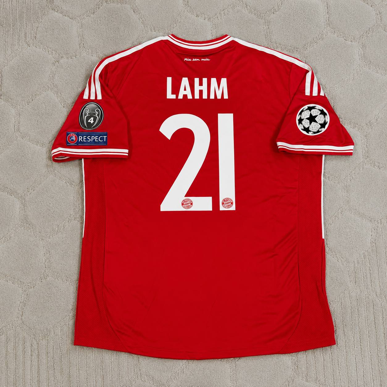 Philipp Lahm 21- Bayern Munich 2013 Champions League Wembley Final Jersey Trikot