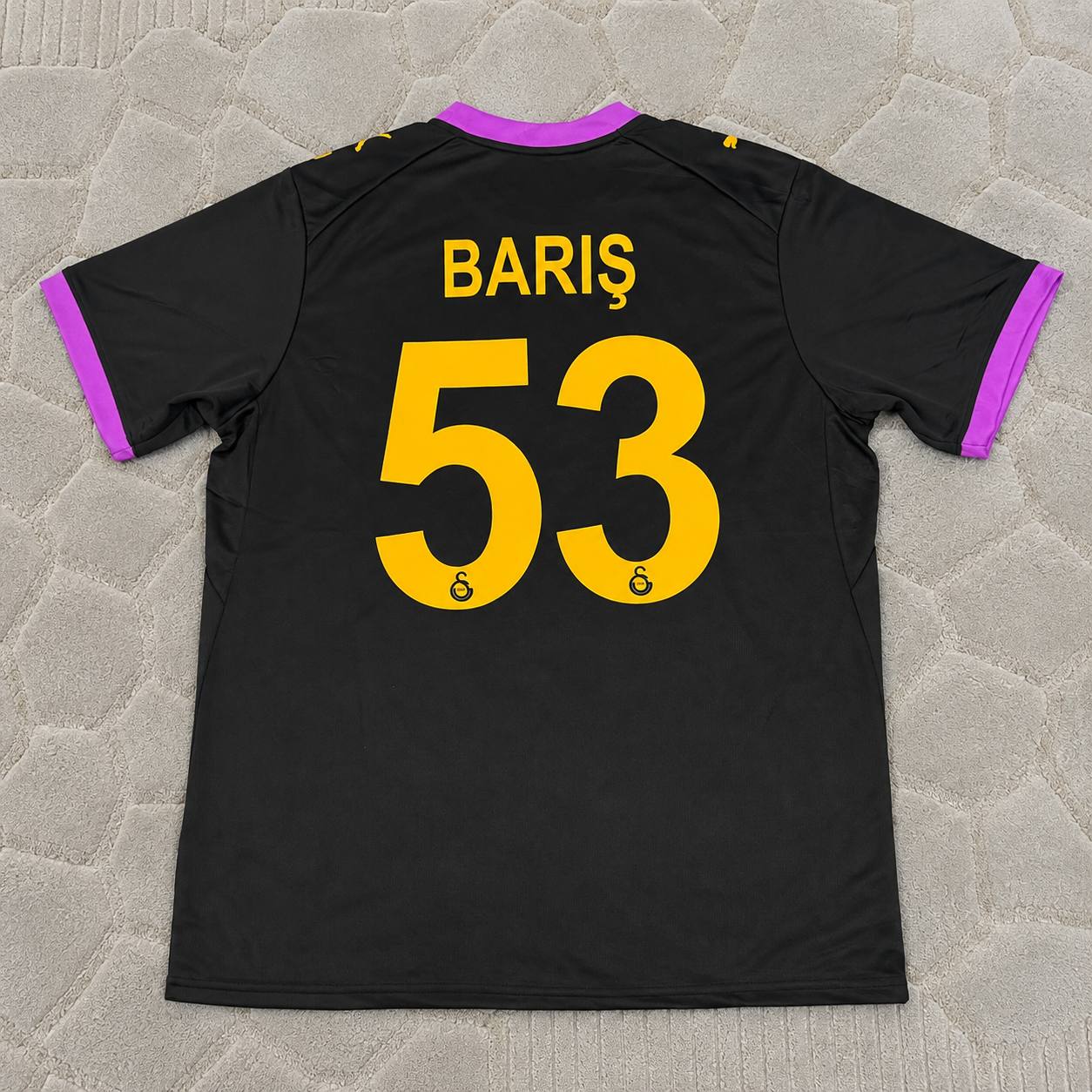 Baris Alper Yilmaz Galatasaray 2026/2027 New Season Away Black Football Jersey