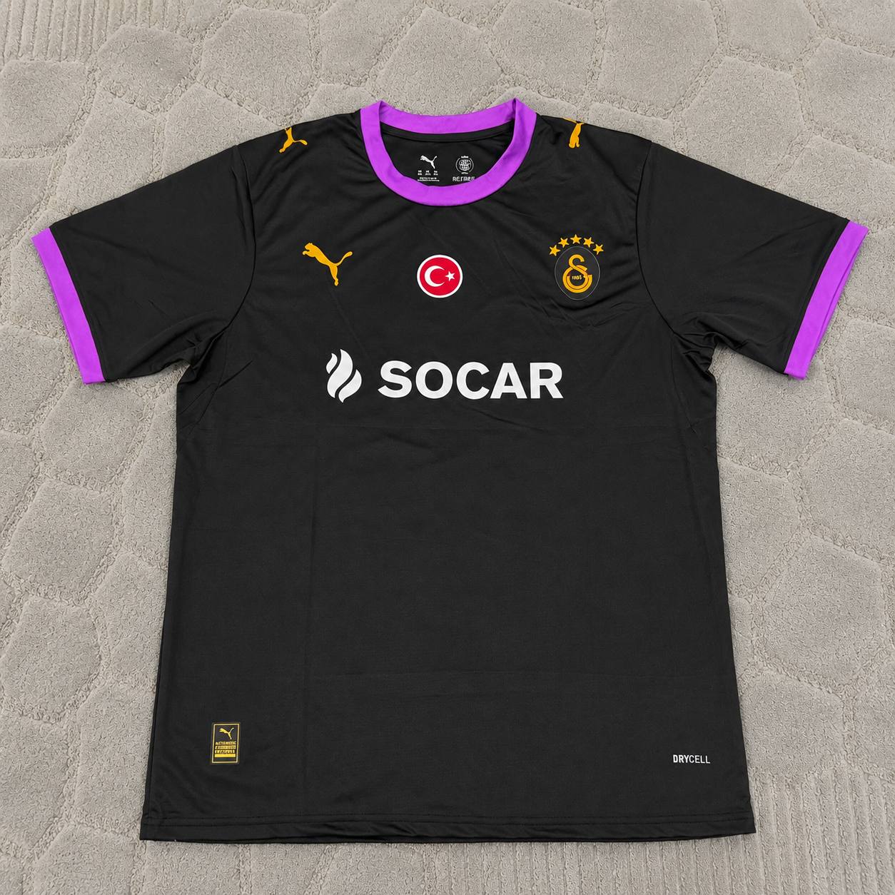 Baris Alper Yilmaz Galatasaray 2026/2027 New Season Away Black Football Jersey